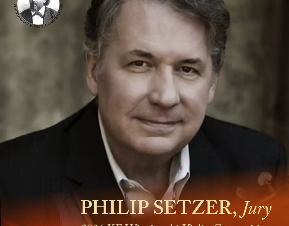 Violonista Philip Setzer w składzie Emerson String Quartet