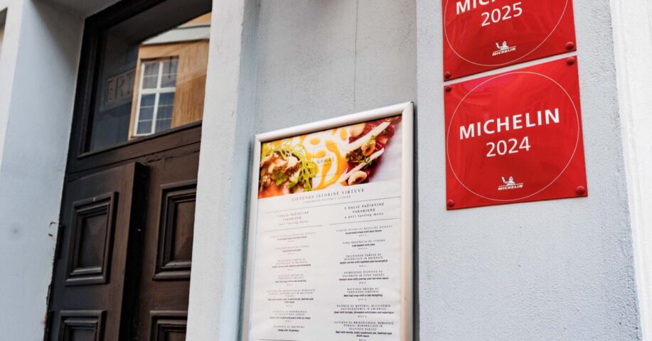Wystartował trzeci przewodnik Michelin z Wilna