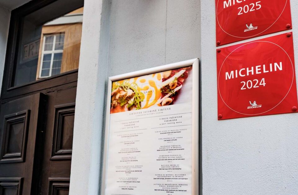 Wystartował trzeci przewodnik Michelin z Wilna